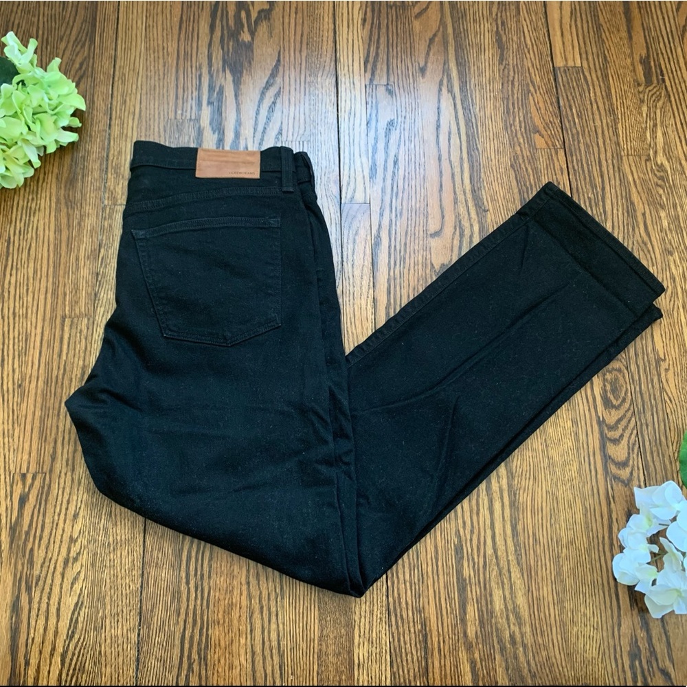 J.Crew 32x32 Black Jeans 770 Straight